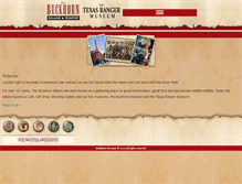 Tablet Screenshot of buckhornmuseum.com